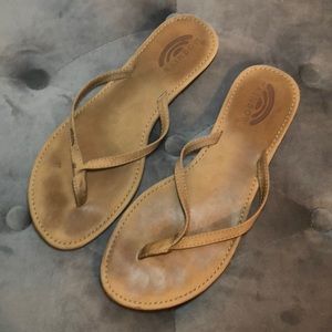 Rainbow Leather Sandals